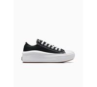 Converse Canvas Color Chuck Taylor All Star Move Zapatillas Corte Bajo para Mujeres en Negro/blanco, Talla EU 36 Negro/blanco EU 36