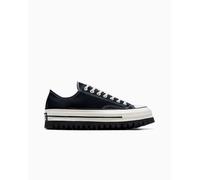 Converse Chuck 70 Lugged Canvas Zapatillas Corte Bajo en Trek Negro, Talla EU 41 Trek Negro EU 41