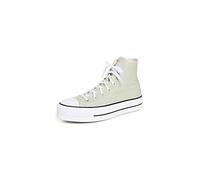Converse Chuck All Star Lift Zapatillas Deportivas para Mujer, Color Blanco/Negro, Talla 38,5, 1367665_BE, Saga, 38 EU