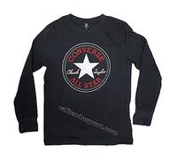 Converse Chuck Patch LS T-Shirt para niños Black 8/10 años