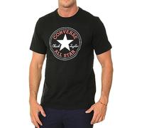 CONVERSE Chuck Patch tee T-Shirt, Negro, XXL Unisex Adult