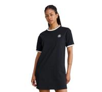 Converse Chuck PatchT-Shirt Dress Vestido Mujer Negro - algodón Talla: S