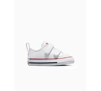 Converse Chuck Taylor All Star 2V Leather para niño/a pequeño/a Zapatillas Corte Bajo para Mujeres en Blanco, Talla EU 24 Blanco EU 24
