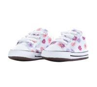 Converse Chuck Taylor All Star All Over Florals - Tenis Unisex fáciles de Poner (bebé/bebé), Blanco/Claro Jitter, 20.0 cm