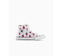 Converse Chuck Taylor All Star Allover Apples Easy On Canvas Zapatillas Altas en White/red, Talla EU 35 White/red EU 35