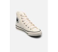 Converse - Sneakers mujer - Chuck Taylor All Star Classic High Egret/Black/Egret para Mujer - Talla 38 - Blanco Blanco 38