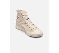 Converse Chuck Taylor All Star Checkered Accents Canvas Zapatillas Altas para Mujeres en Light Dune/egret, Talla EU 36 Light Dune/egret EU 36
