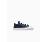 Converse Chuck Taylor All Star Classic Canvas Zapatillas Corte Bajo en Azul Marino, Talla EU 24 Azul Marino EU 24