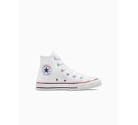 Converse Chuck Taylor All Star Classic para niño/a pequeño/a y jóvenes Canvas Zapatillas Altas en Blanco Óptico, Talla EU 33.5 Blanco Óptico EU 33.5