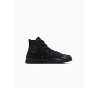 Converse Chuck Taylor All Star Classic para niño/a pequeño/a y jóvenes Canvas Zapatillas Altas en Monocromo Negro, Talla EU 34 Monocromo Negro EU 34