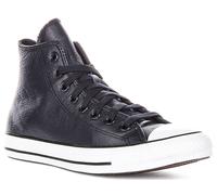 Converse Chuck Taylor All Star Cuero Altas Zapatillas Mujeres En Negro EU 36-46