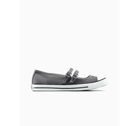 Converse Chuck Taylor All Star Dainty Mary Jane Slip-On Canvas Zapatillas Corte Bajo para Mujeres en Piel De Tiburón/blanco, Talla EU 40 Piel De Tiburón/blanco EU 40