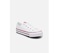 Converse Chuck Taylor All Star Eva Lift Canvas Platform Ox 27 Blanco