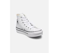 Converse Zapatillas Altas Chuck Taylor All Star Lift Platform Leather Piel Blanco/Marfil Mujer EU 32