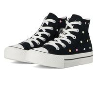 CONVERSE - Chuck Taylor All Star EVA Lift para: KIDS color: Black/Vintage White/Egret talla: 17.5