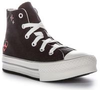 Converse Chuck Taylor All Star EVA Lift Platform Y2K Zapatillas negras para niña A09122C, Negro , 28 EU