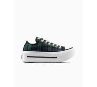 Converse Chuck Taylor All Star Lift Double Stack Platform Plaid Zapatillas Corte Bajo para Mujeres en Navy/black, Talla EU 40 Navy/black EU 40