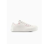 Converse Chuck Taylor All Star Lift Floral Embroidery Low Top Egret/Sugar Berry/Cactus Bud 35