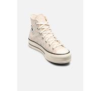 Converse - Sneakers mujer - Chuck Taylor All Star Lift Natural Ivory/Egret/Black para Mujer - Talla 38 - Beige Beige 38
