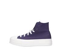 Converse Chuck Taylor All Star Lift Platform Jacquard CAMO Zapatillas Viola Unisex A00887C, beige, 39.5 EU