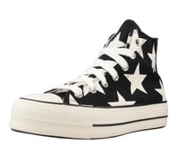 Converse Chuck Taylor All Star Lift Platform Large Star BLCKNTTRL 36