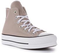 CONVERSE Chuck Taylor All Star Lift Platform Seasonal Color, Sneaker Mujer, Wonder Stone White Black, 39 EU