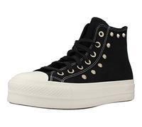 Converse Chuck Taylor All Star Lift Platform Suede Studs BLCKLGHT 38