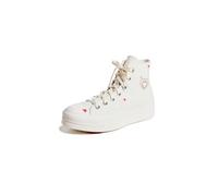 Converse Chuck Taylor All Star Lift Platform Y2K Heart Zapatillas Beige da Donna A09114C, Beige, 36 EU