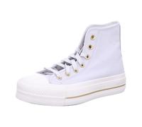 Converse Chuck Taylor All Star Lift Platform - Zapatillas Deportivas para Mujer, Gris Dorado, 37 EU