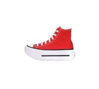 Converse Chuck Taylor All Star Lift - Tenis unisex con plataforma de doble apilamiento para adultos, Rojo/negro/blanco, 11 Women/9 Men