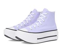 Converse Chuck Taylor All Star Lift - Tenis unisex para adultos, Violeta Calor, Garceta y Negro, 7.5 Women/5.5 Men