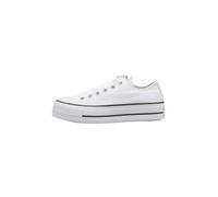 Converse Chuck Taylor All Star Lift Clean Ox Core Canvas mujer Blanco 35