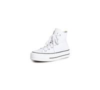 Converse Chuck Taylor All Star Lift Zapatillas altas para mujer, color blanco, negro y blanco, 5 mediano EE. UU.