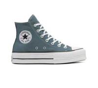 Converse Chuck Taylor All Star Lift - Zapatillas de mujer modelo Platform A12596C, zapatillas Mid de lona verde