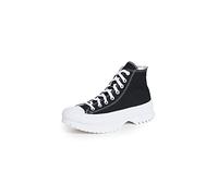 Converse Chuck Taylor All Star Lugged 2.0 Foundational - Zapatillas de lona para mujer, color negro, talla 6, zapatillas altas, Black, 39.5 EU