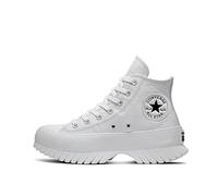 CONVERSE Chuck Taylor All Star Lugged 2.0 Leather, Sneaker Hombre, White Egret Black, 36 EU