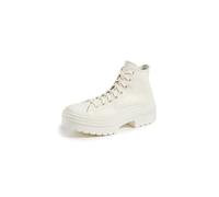 CONVERSE Chuck Taylor All Star Lugged Heel Leather Platform, Sneaker Mujer, Color Blanco, 39.5 EU