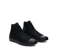Converse All Star Hi Canvas Zapatillas Negras Monocromas-UK 4.5