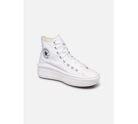 Converse Chuck Taylor All Star Move, Zapatilla de Deporte Mujer, Blanc/Ivoire Naturel/Noir, 39.5 EU