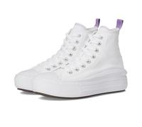 Converse Zapatillas Chuck Taylor All Star Move Platform Hombre Blanco/Pixel Purple/Blanco Talla 40