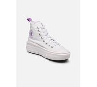 Converse A03667C Chuck Taylor All Star Move Platform, Hombre, White/Pixel Purple/White, EU 37