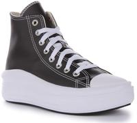 CONVERSE Mujeres Zapatillas deportivas altas 'CHUCK TAYLOR ALL STAR MOVE' negro / blanco, Talla 6, 13024280