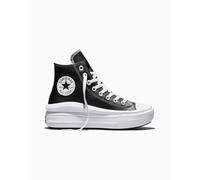 Converse Chuck Taylor All Star Move Platform Foundational Leather Zapatillas Altas para Mujeres en Negro/blanco, Talla EU 42.5 Negro/blanco EU 42.5
