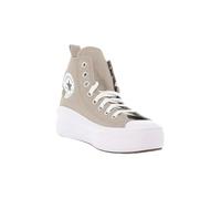 CONVERSE Chuck Taylor All Star Move Platform, Sneaker, Wonder Stone White Black, 28 EU