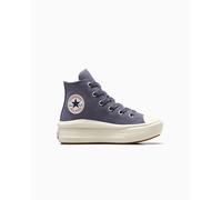 Converse Chuck Taylor All Star Move Platform Suede Zapatillas Altas para Mujeres en Ceniza Lavanda, Talla EU 29 Ceniza Lavanda EU 29
