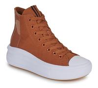 CONVERSE Chuck Taylor All Star Move Platform Tortoise, Sneaker Mujer, Tawny Owl Black White, 38 EU
