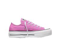 Converse Chuck Taylor All Star - Plataforma para mujer A16104C, fucsia, suela amortiguada, de tela y puntera de goma, fucsia, 35 EU