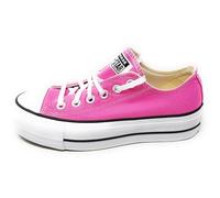 Converse Chuck Taylor All Star - Plataforma para mujer A16104C, fucsia, suela amortiguada, de tela y puntera de goma, fucsia, 37 EU