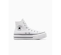 Converse Chuck Taylor All Star Platform Canvas Zapatillas Altas para Mujeres en Blanco/negro, Talla EU 35 Zapatillas Corte Alto Canvas