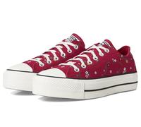 Converse Chuck Taylor All Star - Tenis con Plataforma elevadora para Mujer, diseño de Retazos Florales, Sporty Berry/Vintage White, 36 EU